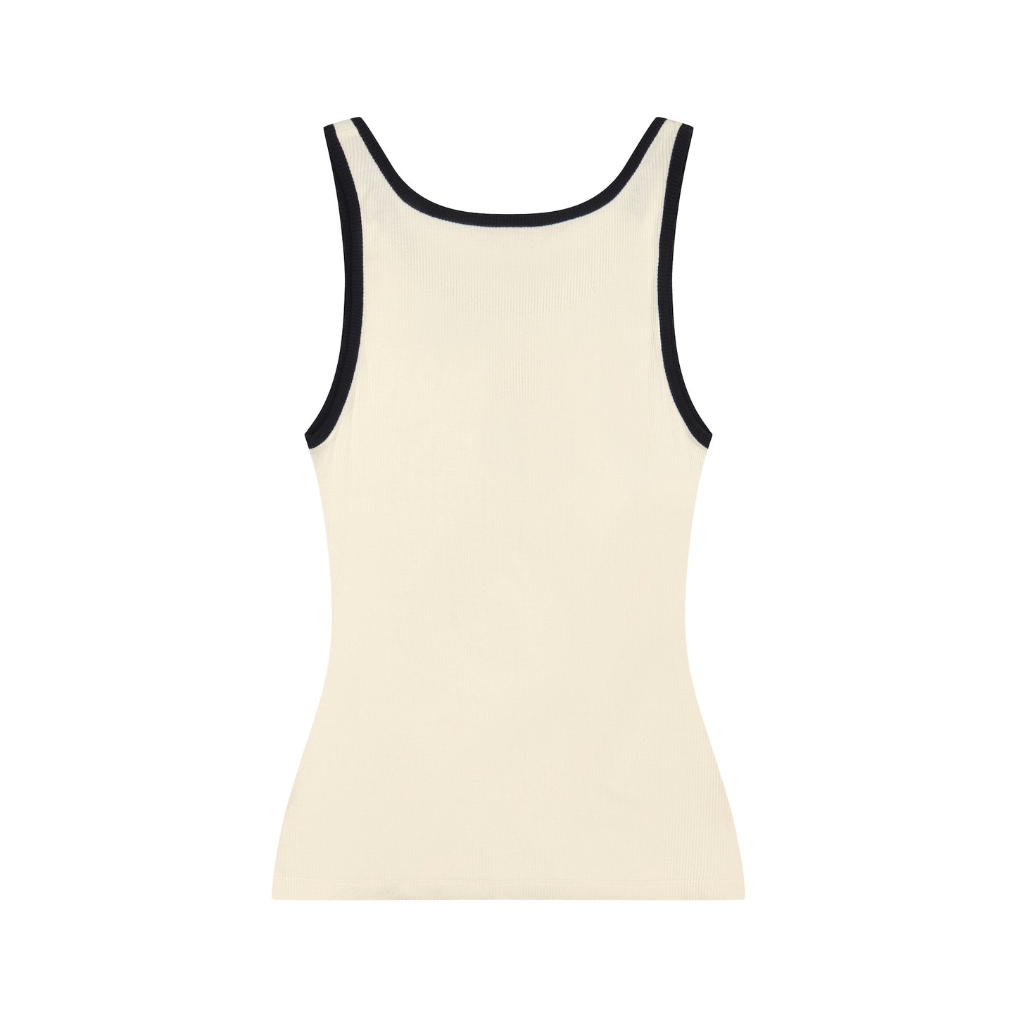 DVRK PRIVÉ MONOGRAM LOGO TANKTOP - CREAM