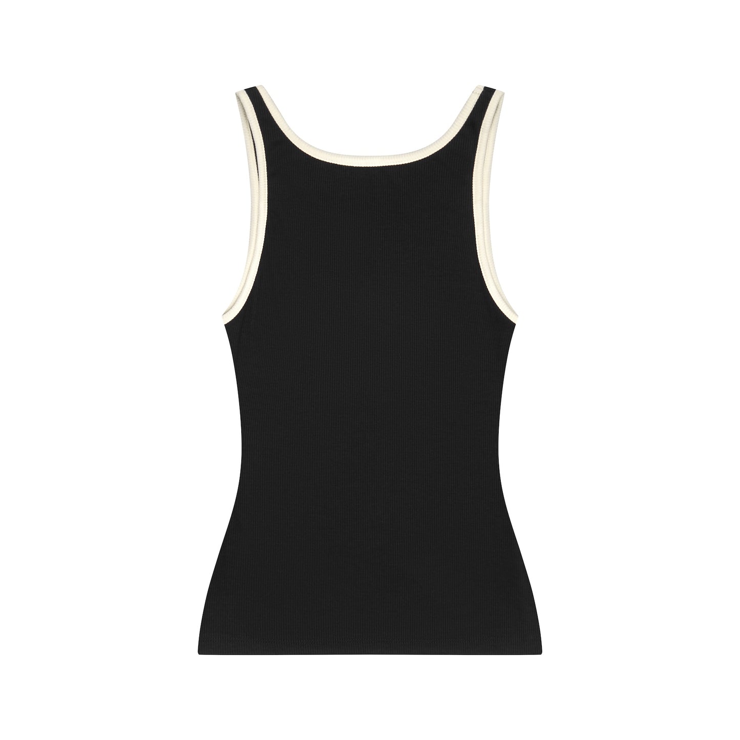 DVRK PRIVÉ MONOGRAM LOGO TANKTOP - BLACK