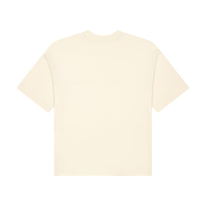 DVRK PRIVÉ FADED BAR LOGO TEE - CREAM