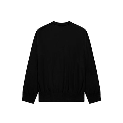 DVRK PRIVÉ GARDENIA LOGO SWEATER - BLACK