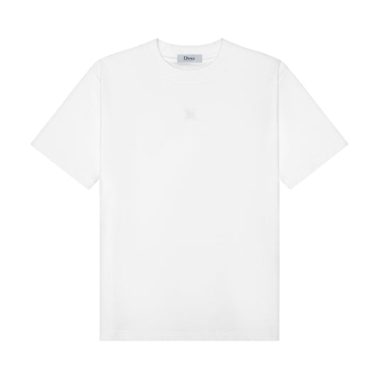 DVRK PRIVÉ EMBROIDERED LOGO TEE V2 - WHITE