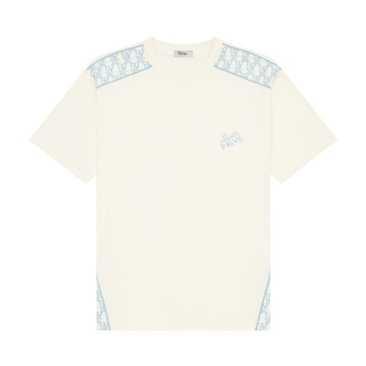 DVRK PRIVÉ PATH MONOGRAM TEE - BLUE