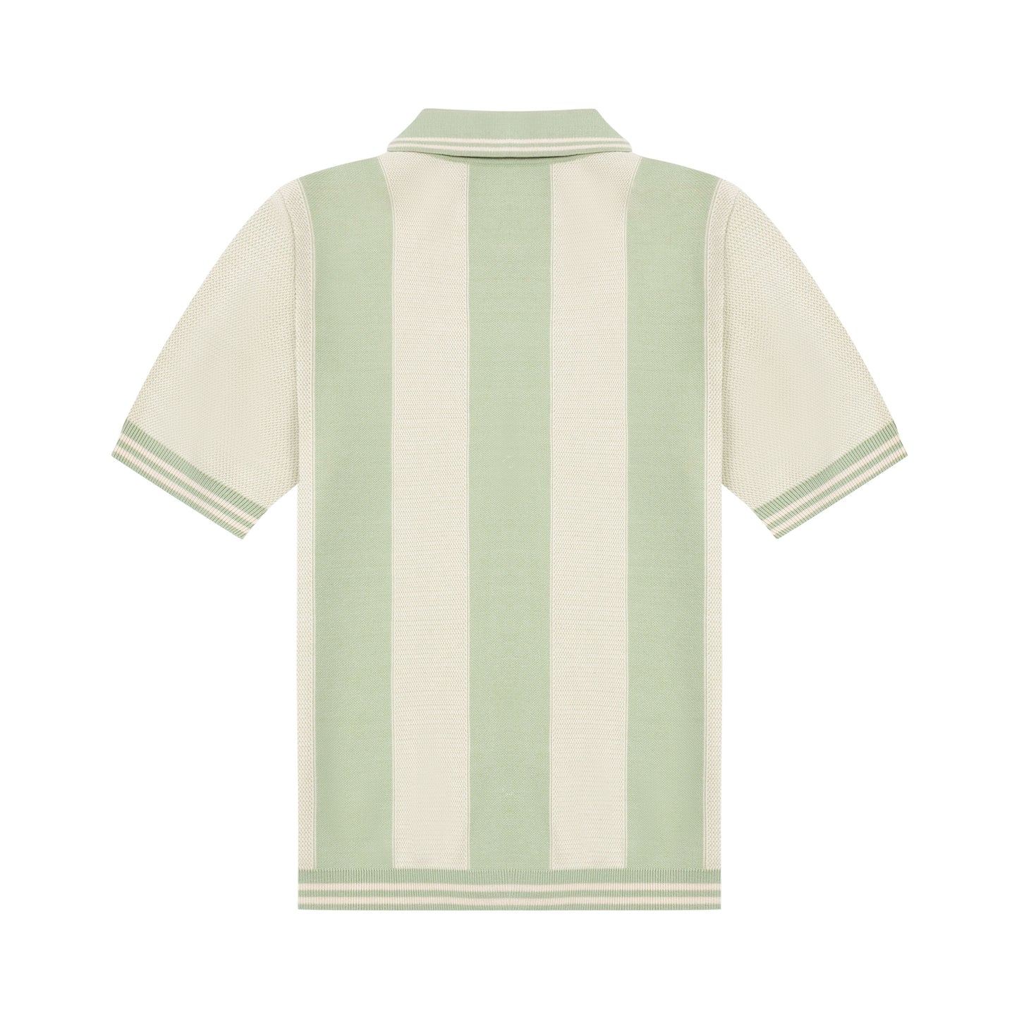 DVRK PRIVÉ STRIPED PATTERN POINTELLE KNITTED SHIRT - DEWKIST