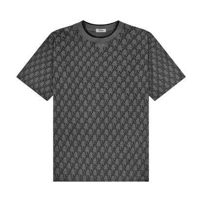 DVRK PRIVÉ MONOGRAM T-SHIRT - GREY