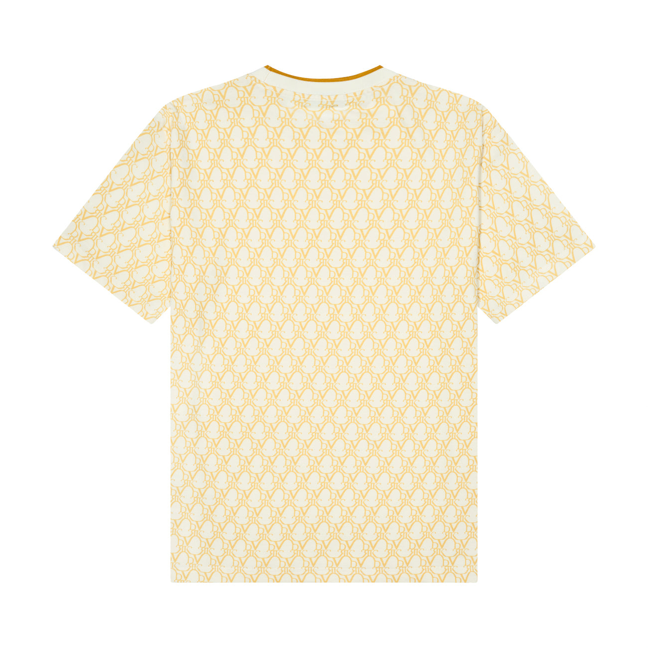 DVRK PRIVÉ MONOGRAM T-SHIRT - YELLOW