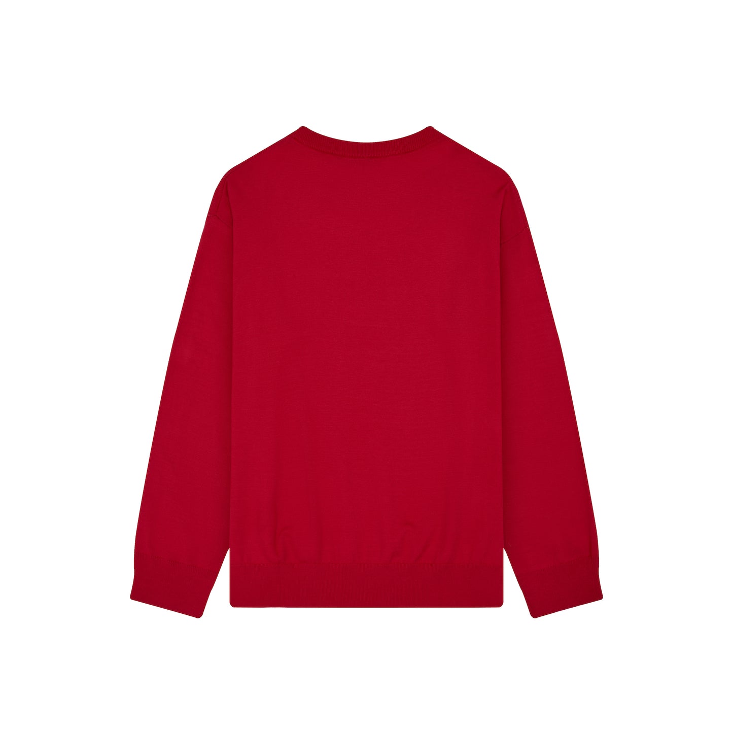 DVRK PRIVÉ MAISON DE GARDENIA KNITTED SWEATER - RED