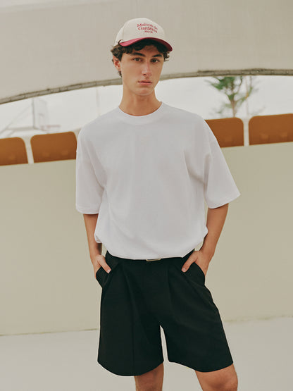 DVRK PRIVÉ EMBROIDERED LOGO TEE V2 - WHITE